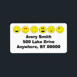 Emojis Address Labels<br><div class="desc">Emojis Address Labels will add lots of fun to your greetings, invitations, etc. Great stocking stuffer for teens and tweens!</div>