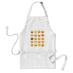 emojis adult apron