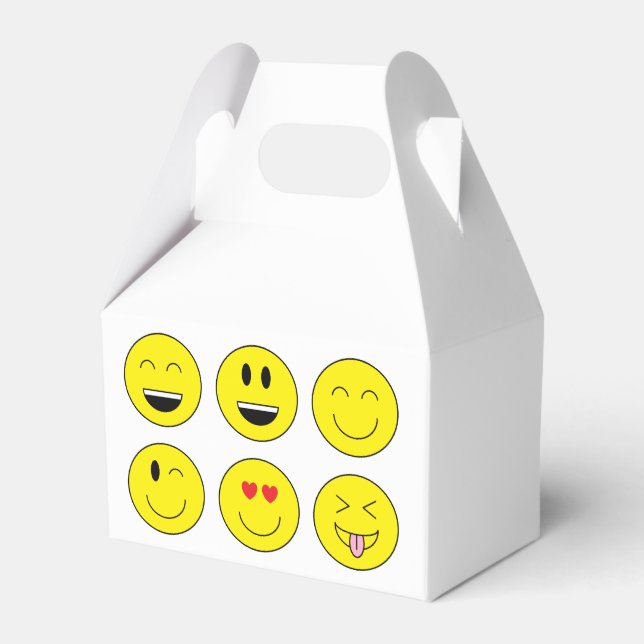"Emojis" Favor Box (Front Side)