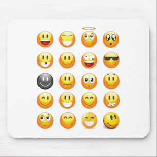 emojis mouse pad