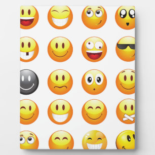 emojis plaque
