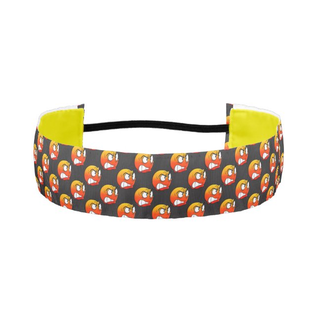 Emote Face Non-Slip Headbands (Front)