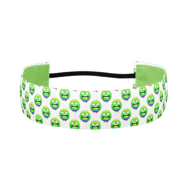 Emote Face Non-Slip Headbands (Front)