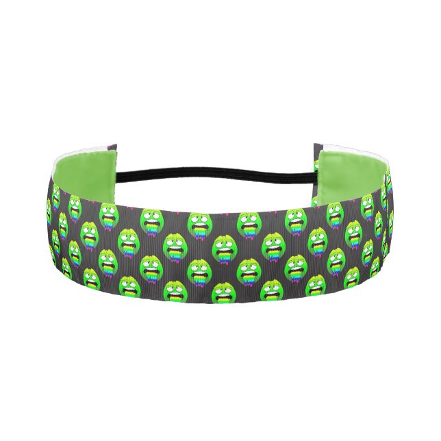 Emote Face Non-Slip Headbands (Front)