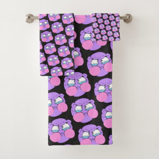 Emote Face Towel Set