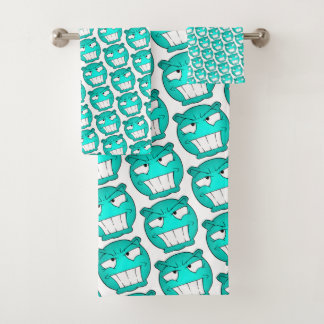 Emote Face Towel Set