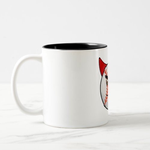 EmotiBaseball Diablillo Two_Tone Coffee Mug