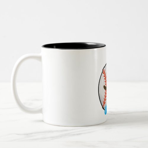 EmotiBaseball Dreamer Two_Tone Coffee Mug