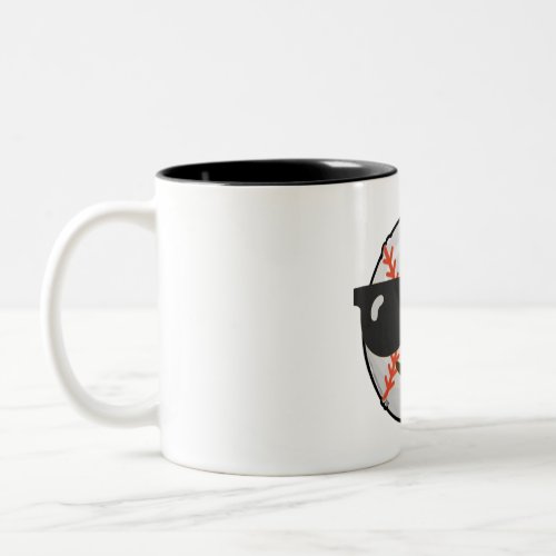 EmotiBaseball Moln Two_Tone Coffee Mug