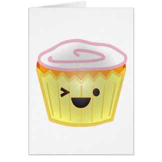Emoticon Cupcake Cards