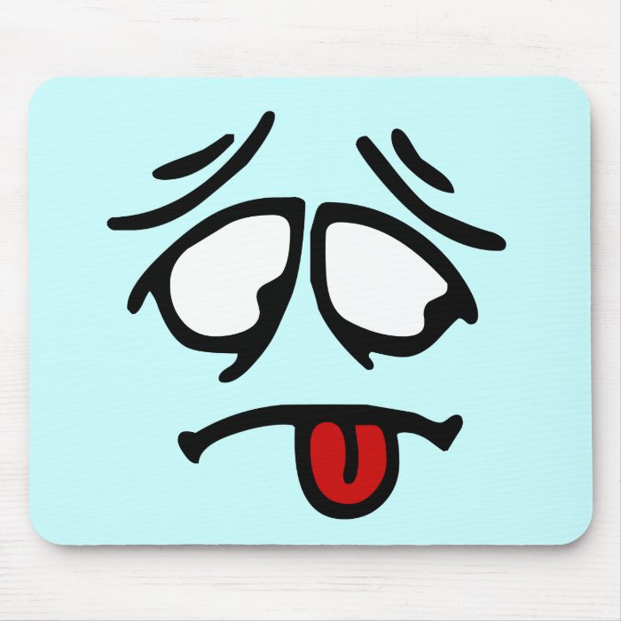 Emoticon Customizable Background Mousepad