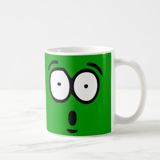 Emoticon Customizable Background Mug (Right)