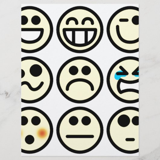 emoticon happy face (Front)