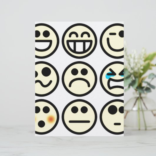emoticon happy face (Standing Front)