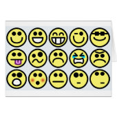 emoticon happy face (Front Horizontal)