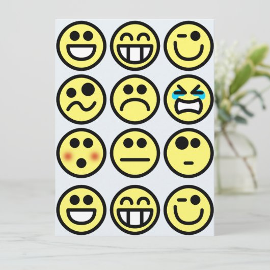 emoticon happy face (Standing Front)