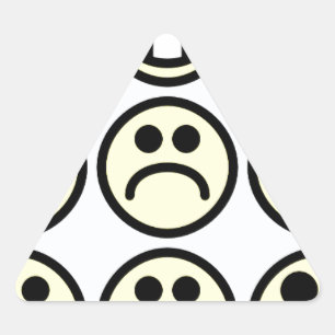 emoticon happy face triangle sticker