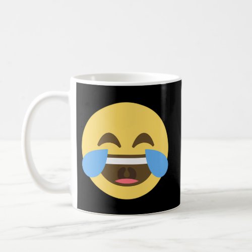 Emoticon Laughing Tears Face With Tears Of Joy Coffee Mug