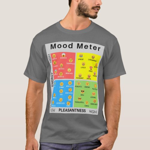 Emoticon Mood Meter  T_Shirt