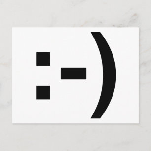 Emoticon Postcard