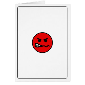 Emoticons - Angry Cards