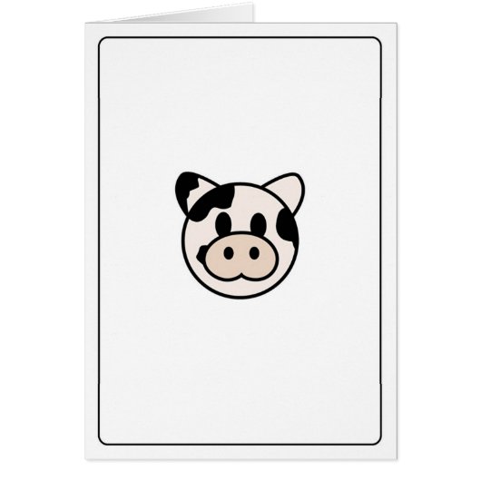 Emoticons - Cow Cards (Front)