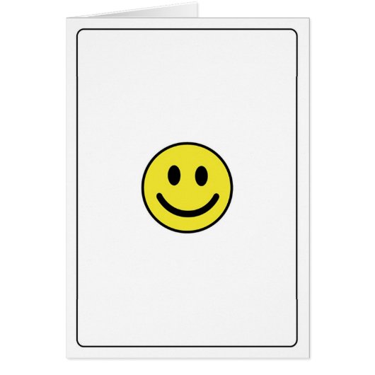 Emoticons - Happy Cards (Front)