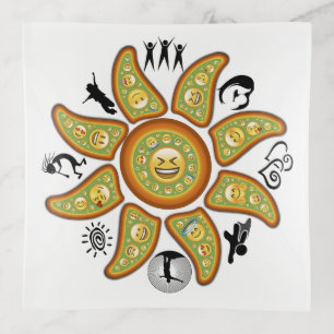 Emoticons Trinket Tray