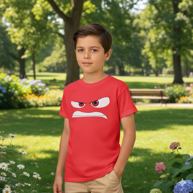 Emotion Anger Face T-Shirt (Creator Uploaded)