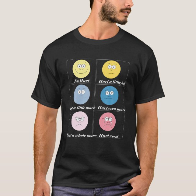 Emotion faces T shirt (Front)