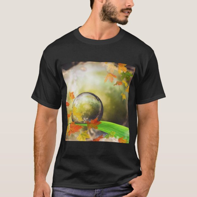 Emotion Mood Graphic Background  T-Shirt (Front)