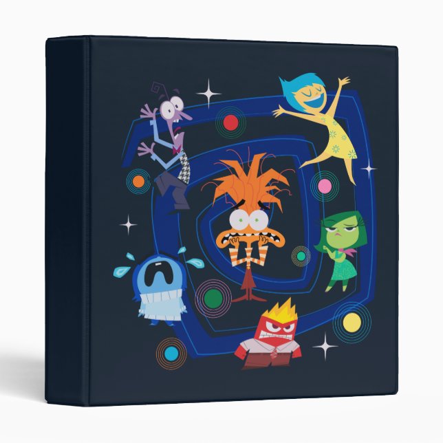 Emotion Whirlwind 3 Ring Binder (Front/Spine)