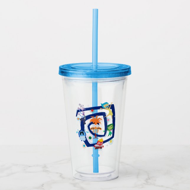 Emotion Whirlwind Acrylic Tumbler (Front)