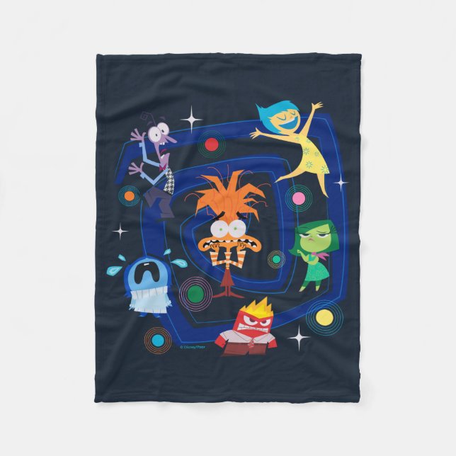 Emotion Whirlwind Fleece Blanket (Front)