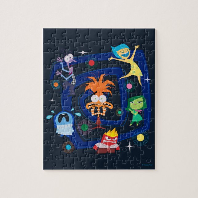 Emotion Whirlwind Jigsaw Puzzle (Vertical)