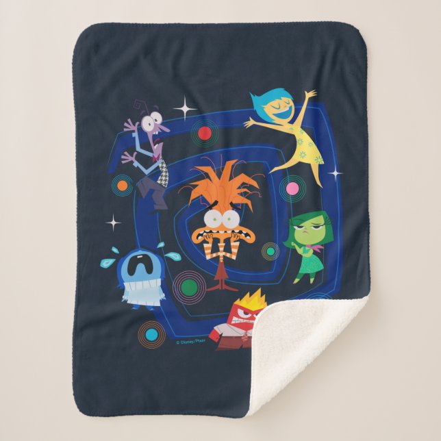 Emotion Whirlwind Sherpa Blanket (Front)