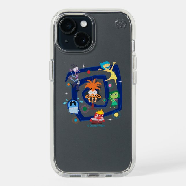 Emotion Whirlwind Speck iPhone Case (Front (Black))