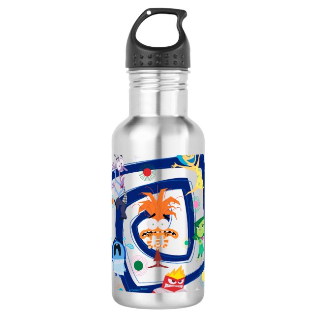 Emotion Whirlwind Stainless Steel Water Bottle (Front)