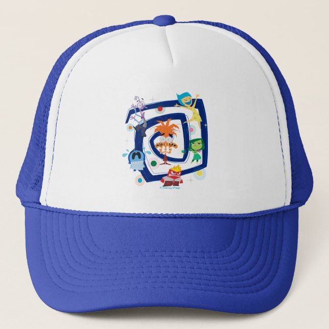 Emotion Whirlwind Trucker Hat (Front)