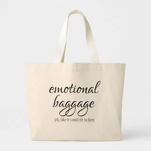 Emotional Baggage Bag | Zazzle