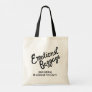 Emotional Baggage Handlettered Cute Funny  Tote Bag