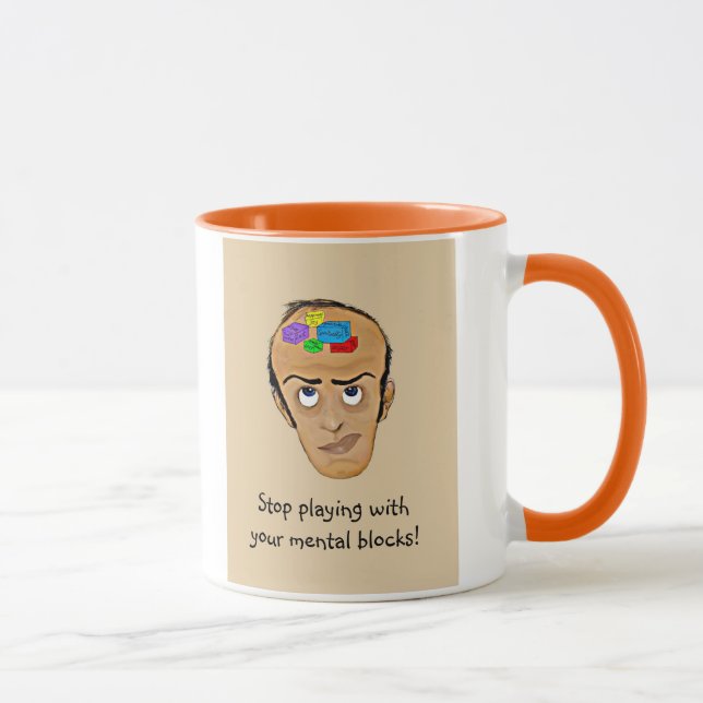 Emotional baggage! -Psychiatry Humor Mug (Right)