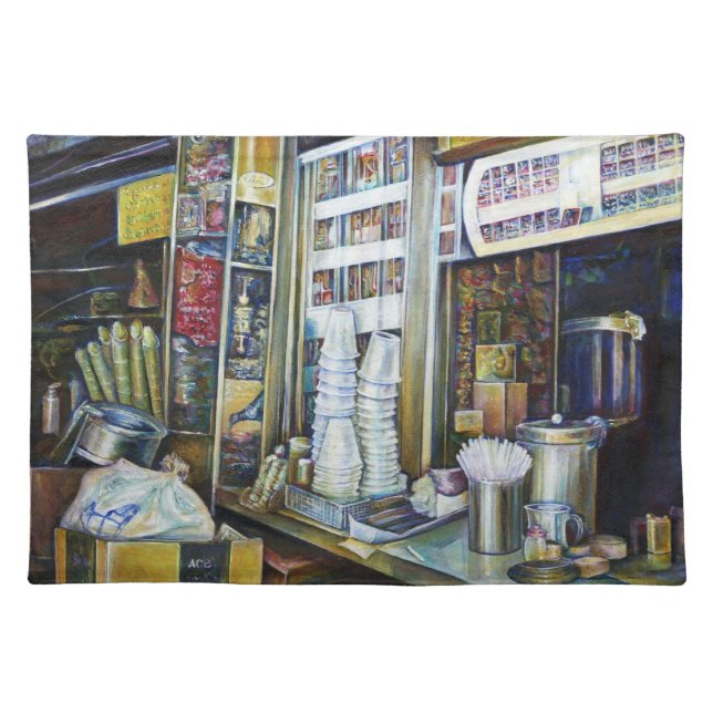 Emotional Charged forces of Light Placemat (Front)