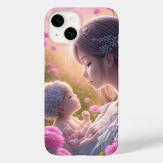 Emotional connection between a baby and a woman Case-Mate iPhone 14 case