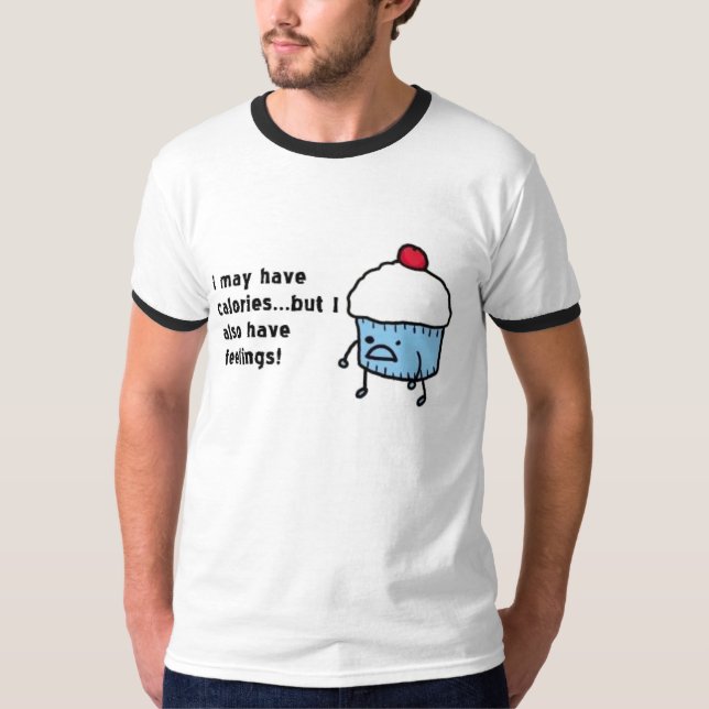 Emotional Cupcake T-Shirt (Front)
