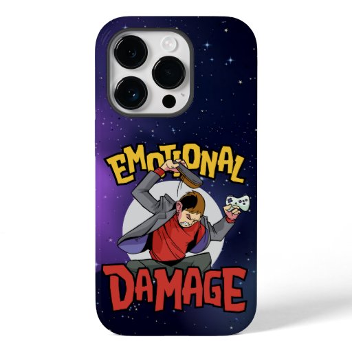 EMOTIONAL DAMAGE ANGRY GAMER Case-Mate iPhone 14 PRO CASE