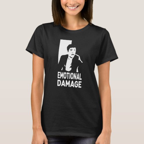 Emotional Damage Meme Asian guy silhouette T_Shirt