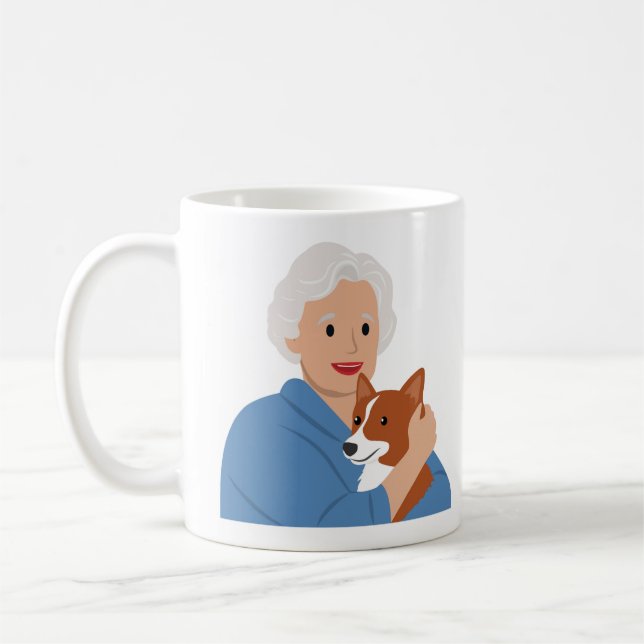 Emotional Dog Lover Mug (Left)
