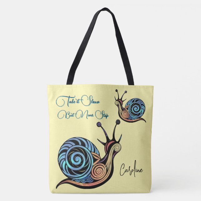 Emotional Encouraging Message Pastel Fluid Colors  Tote Bag (Front)