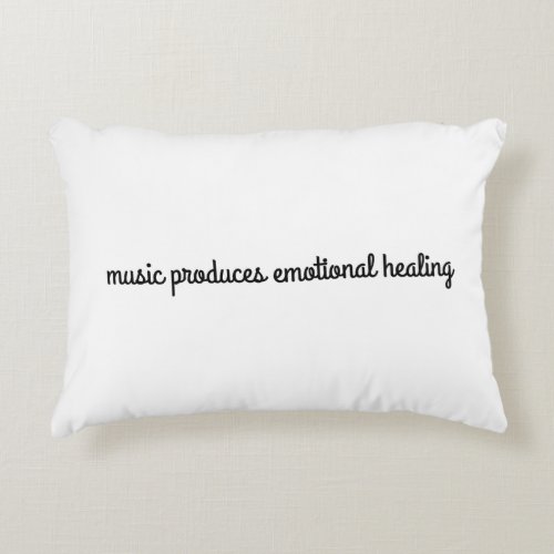 Emotional Healing Accent Pillow